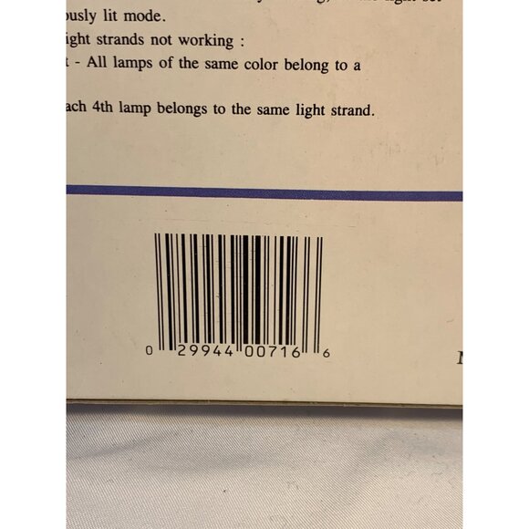 Vtg Trim A Home 150 Magic Lights Show Super Bright 8 Electronic Functions - Picture 15 of 16